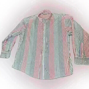 Natural Issue 100% cotton button-down pinstripe shirt soft vintage feel and look